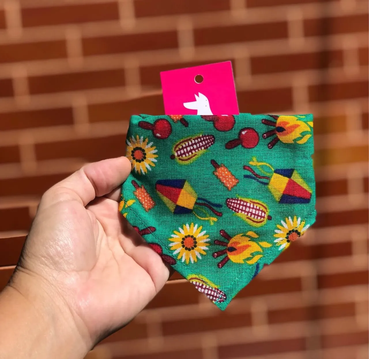 Bandana/lencinho junino para cachorro