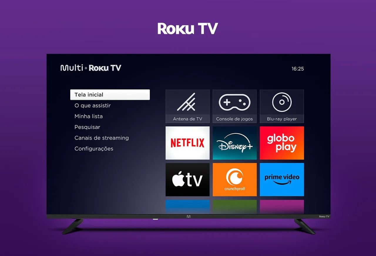 Smart TV Multi Roku 32" HD - 32" - TL052M - Foto 3