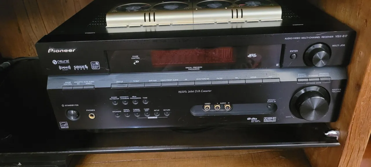 Receiver Pioneer VSX-817 Pouco uso