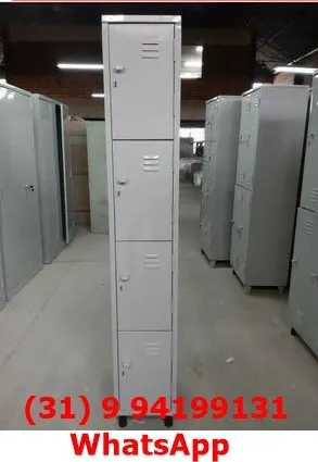 Roupeiro Escaninho com 4 Portas - Novo - Frete Grátis