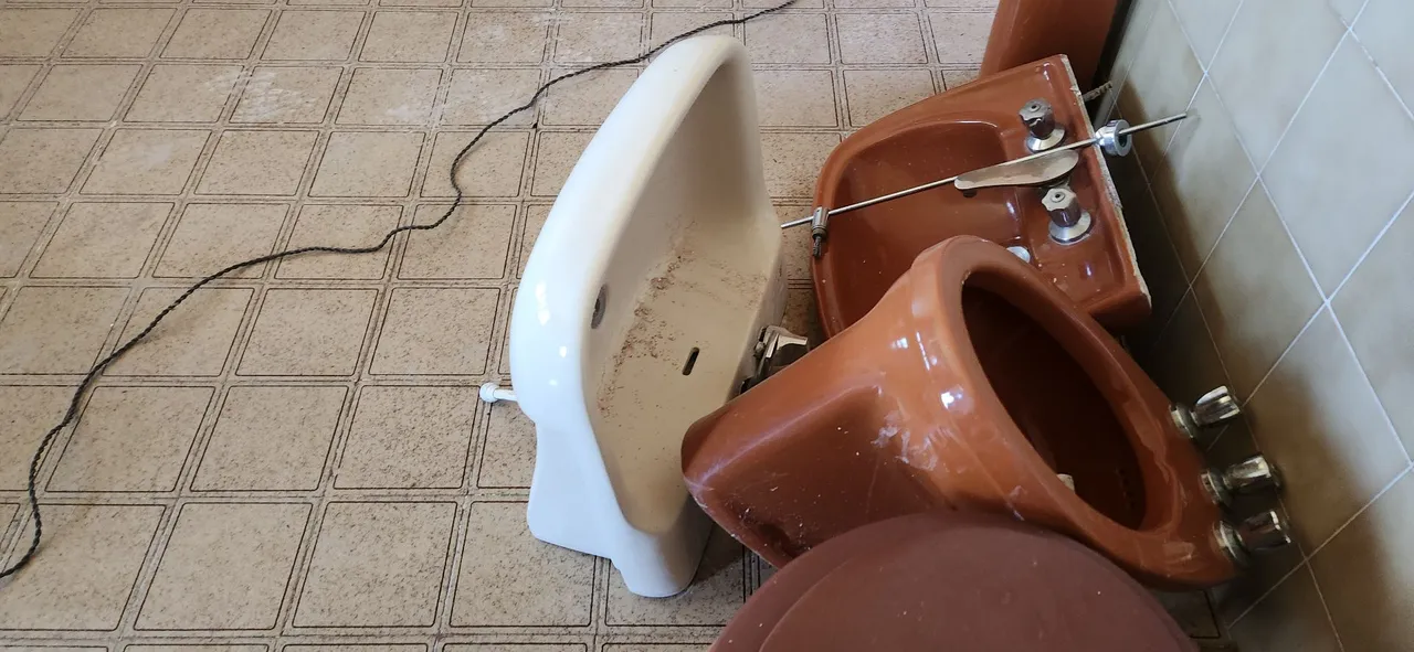 Vendo conjunto de vaso antigo