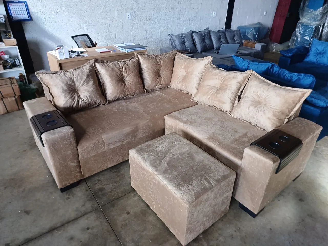 Sofá de Canto 5 lugares  - Foto 4