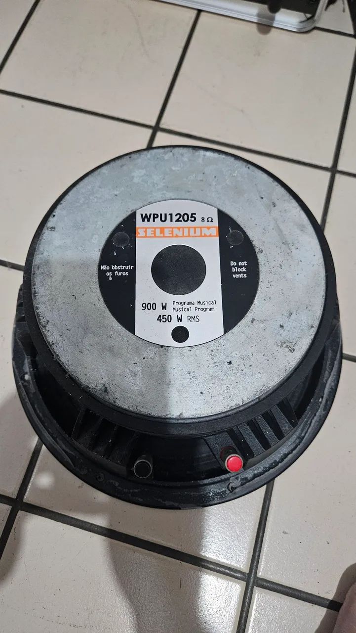 2 kits para caixa de som 12" (alto falante, divisor de frequência e driver)  - Foto 4