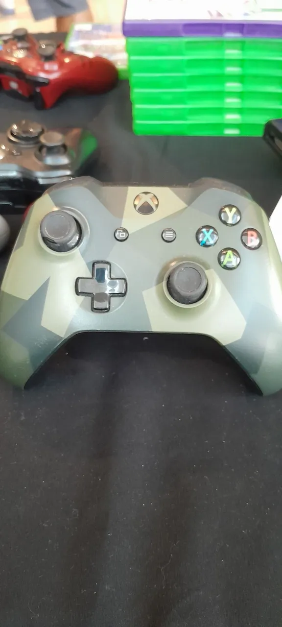 Controle Xbox Camuflado