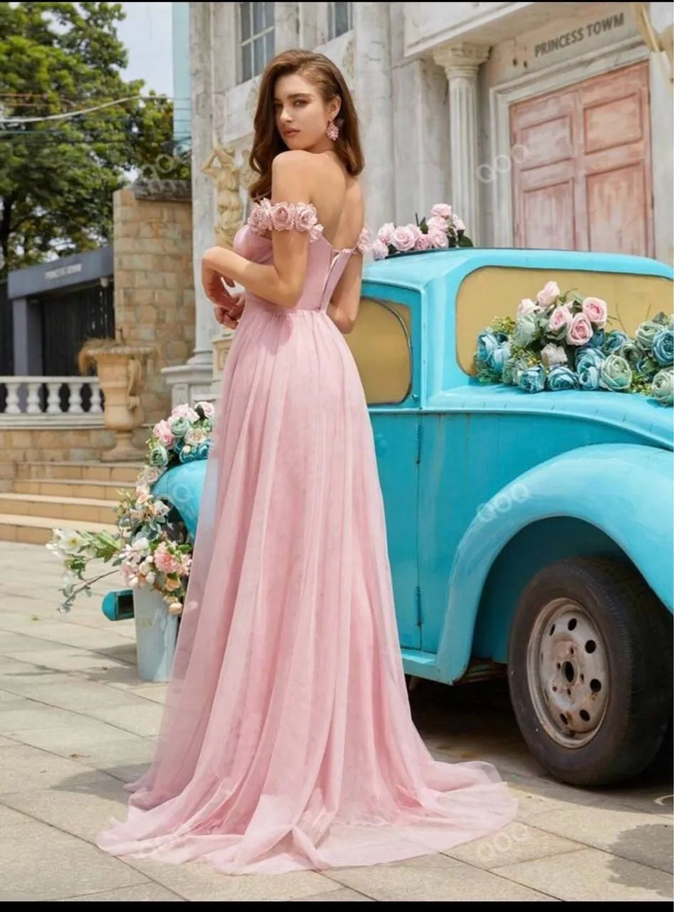 Vestido Rose longo - Foto 3