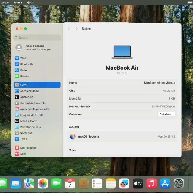 MacBook Air (M1, 2020) 8GB 256GB - Foto 5
