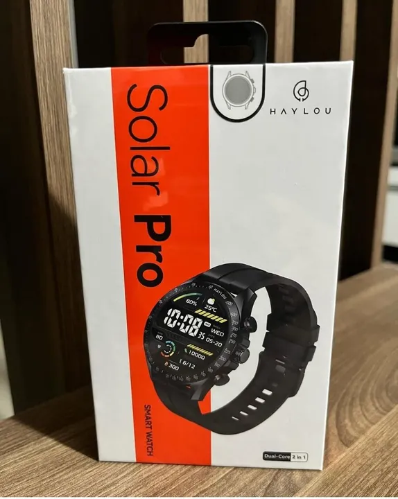 Relógio Inteligente Haylou Solar Pro - Novo