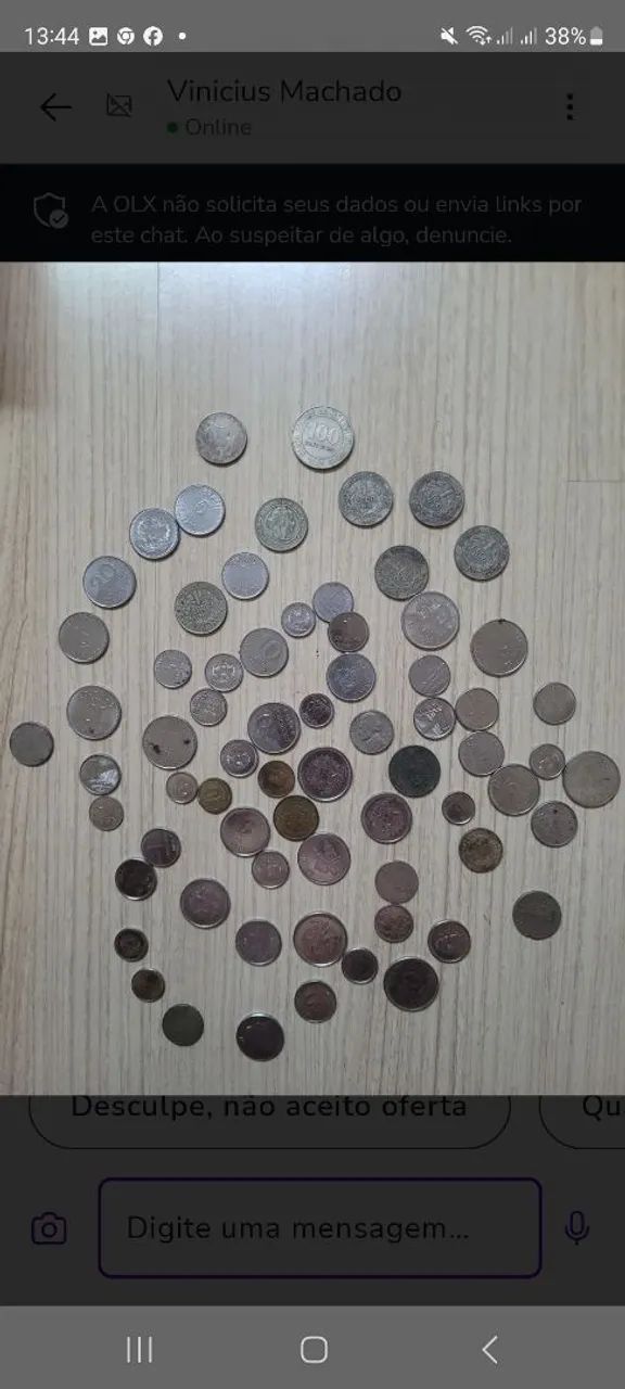 Moedas antigas vendo  - Foto 2