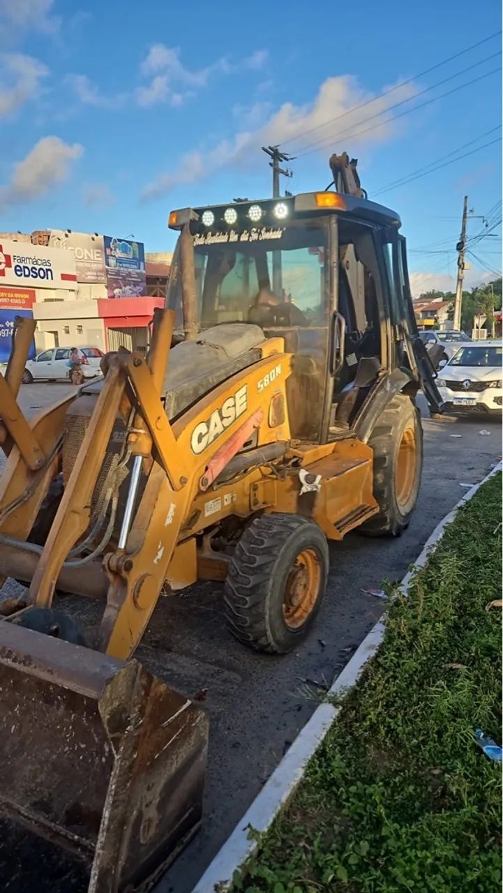 Retroescavadeira Case 580N - Foto 4