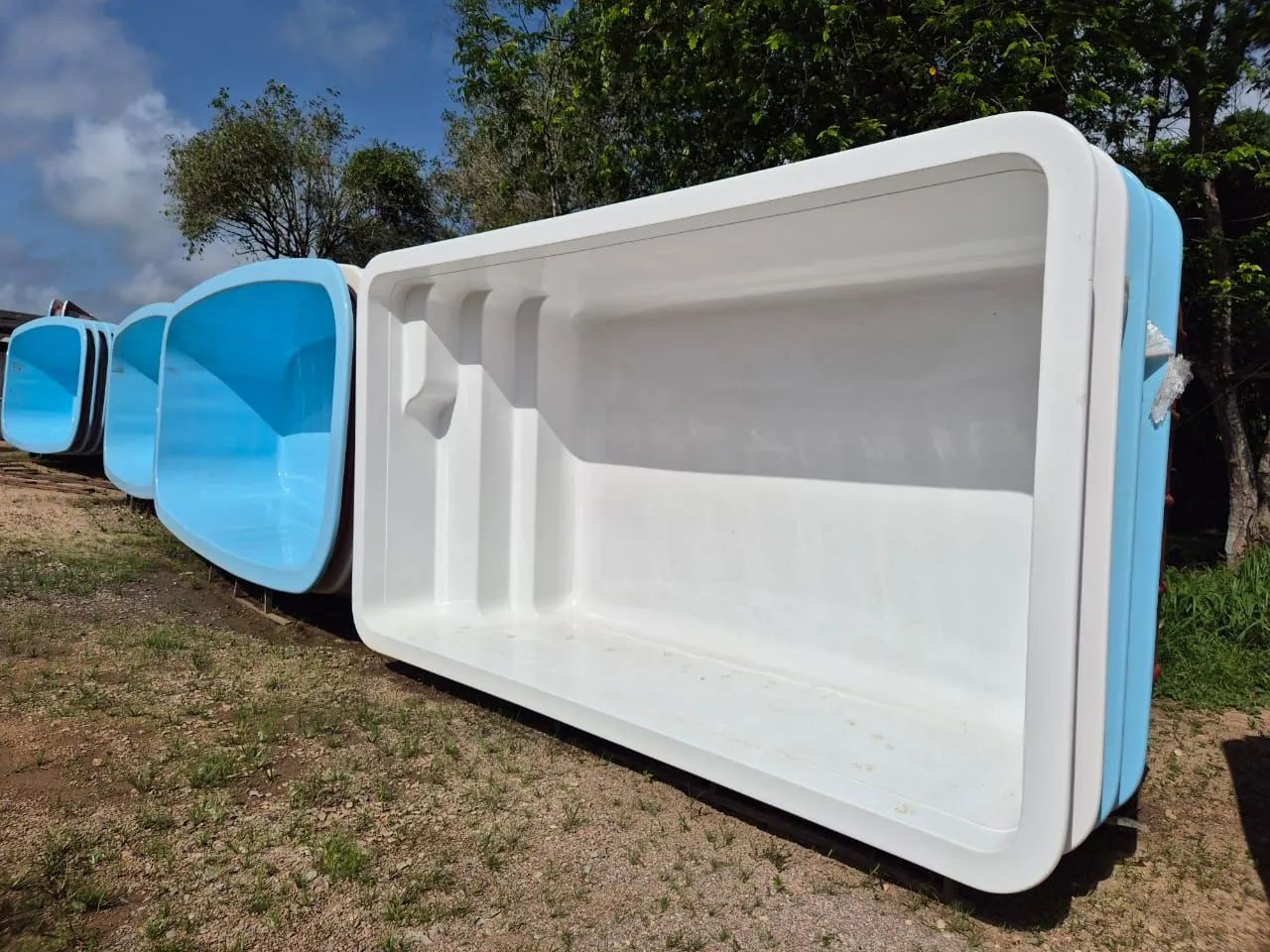 Piscinas de fibra Leblon 4 e 5 metros  - Foto 4