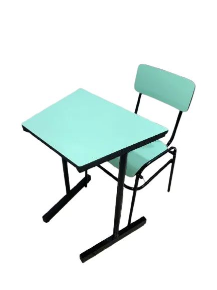 Mesa e carteira Trapézio Escolar Colorida