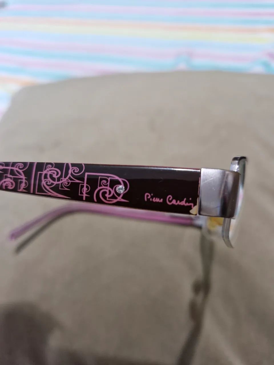 Armação de Óculos Rosa - Foto 2