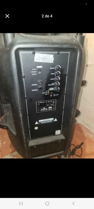 Caixa Som Multilaser 300Wrms ! Bluetooth 64595542370179121