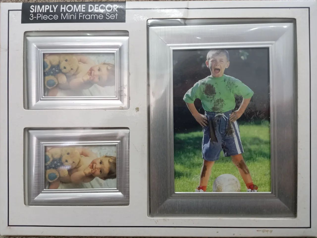 Kit com 3 porta-retratos em alumínio!<br> - Foto 4