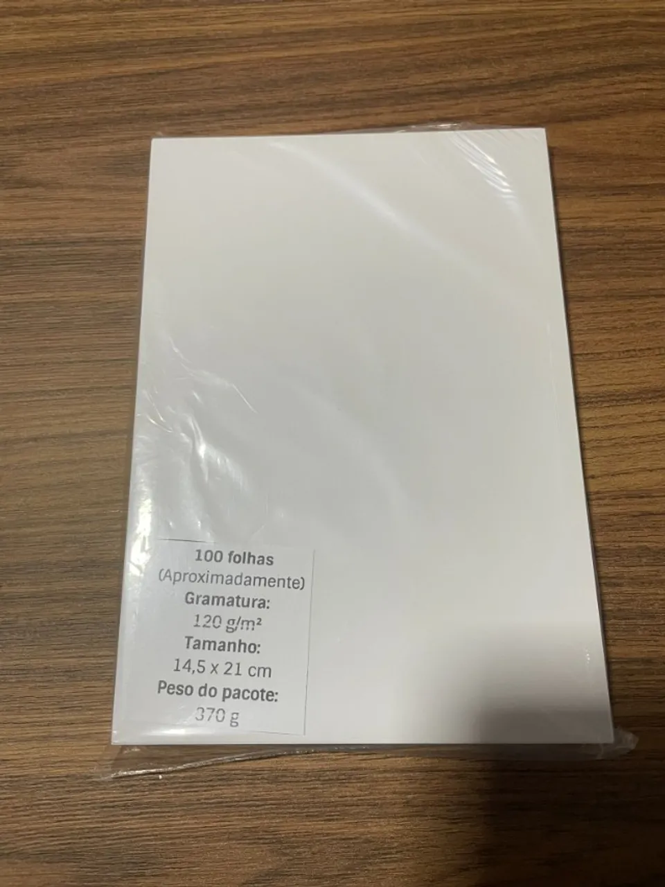 15 Blocos de papel Offset com 100 fls. - 120 g/m²