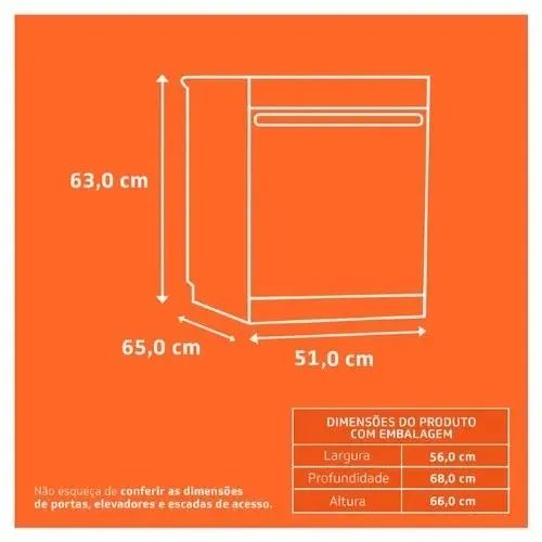 Lava Louças 8 Serviços Brastemp Cinza  - Impecável - Pouco Uso - Foto 3