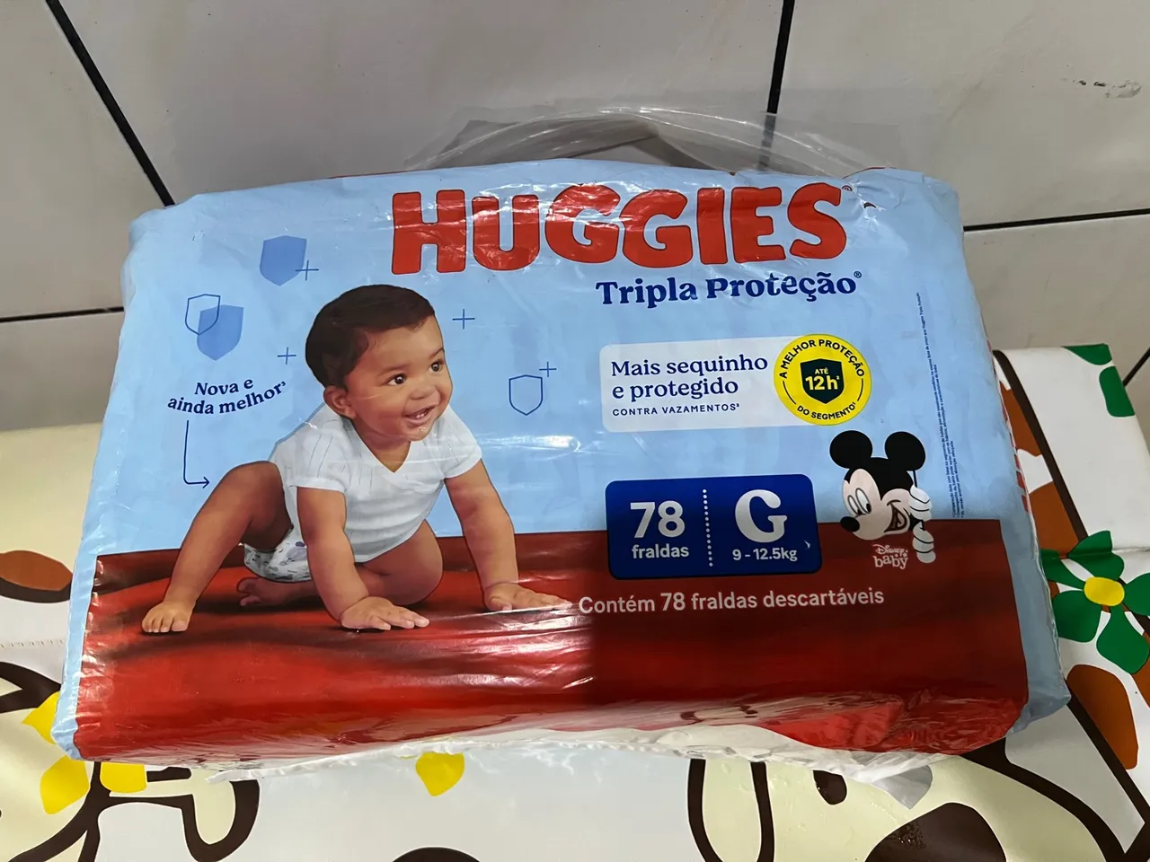 Fraldas descartáveis