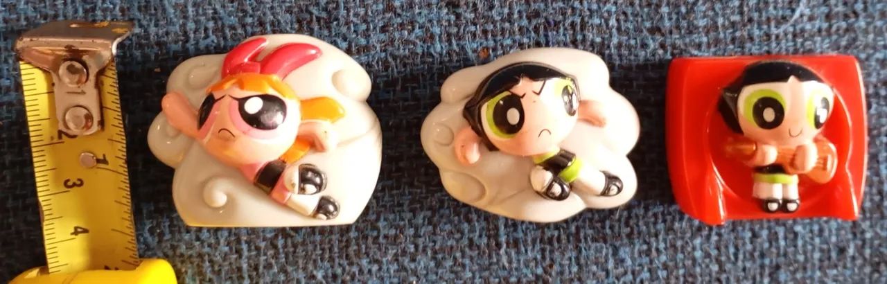 Miniaturas Meninas Superpoderosas Promocionais Nestlé