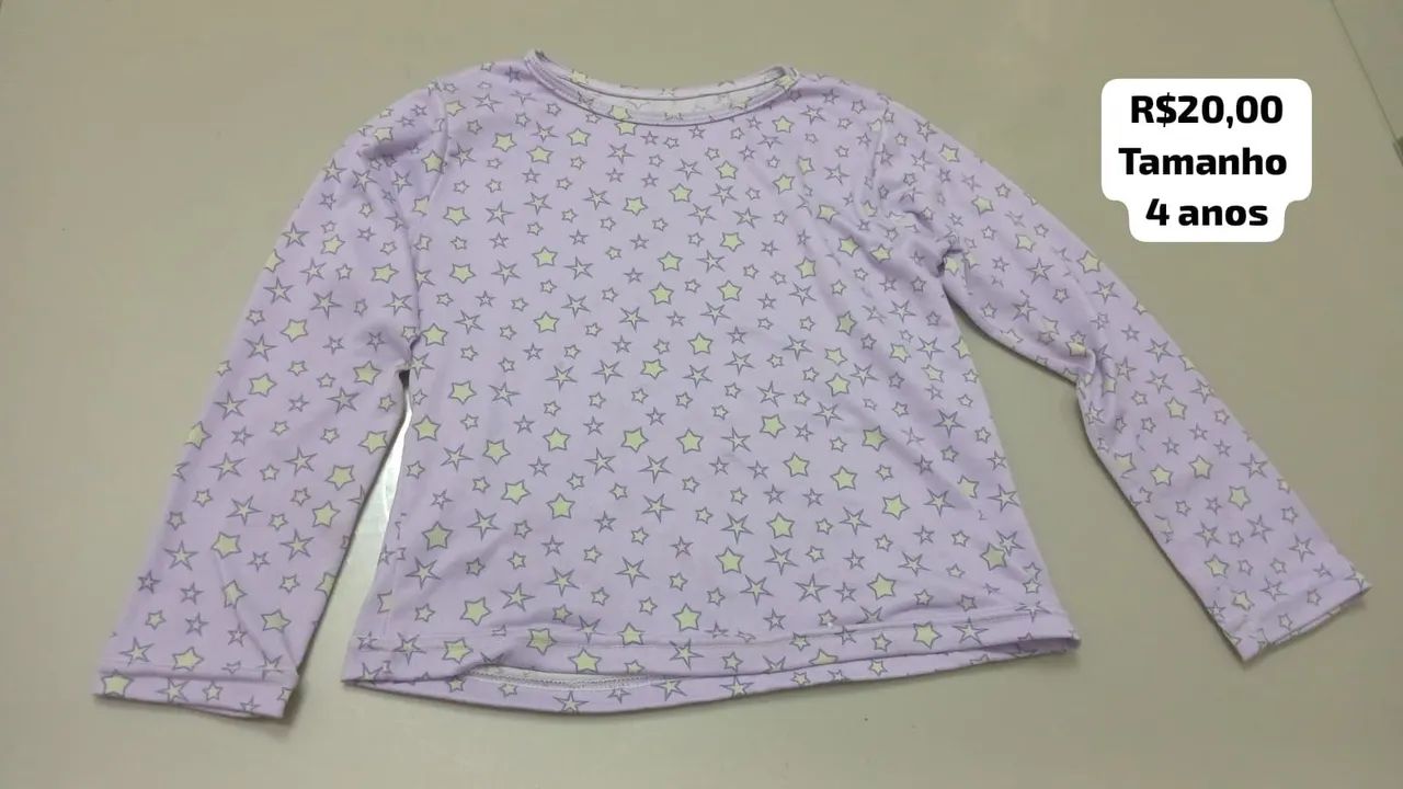 Blusa infantil 