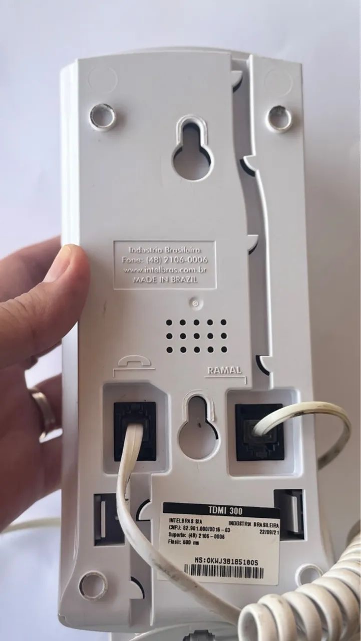 Telefone DTMI 300/ interfone com fio em estado de novo ! - Foto 2