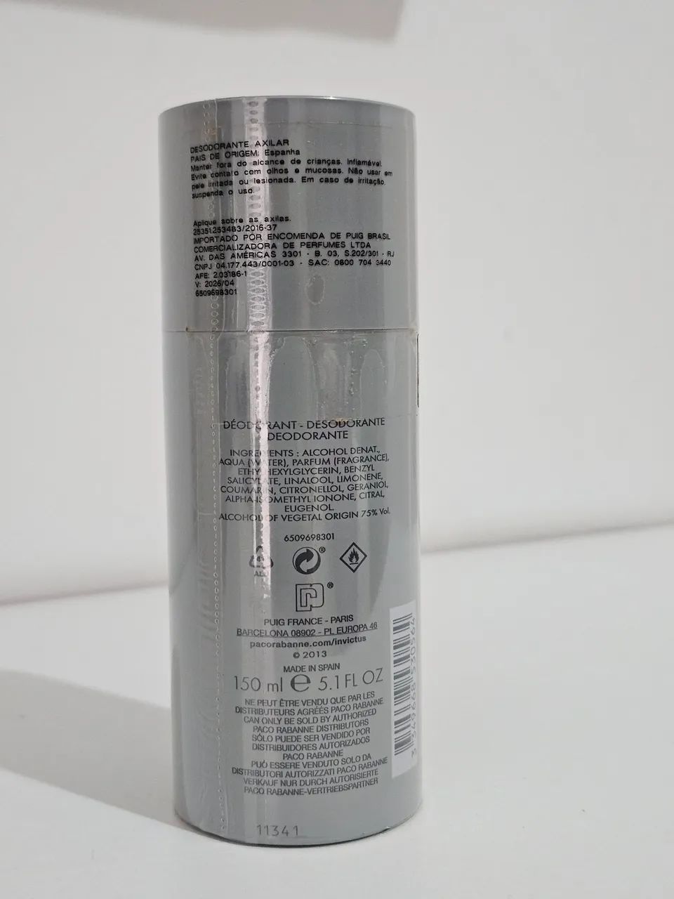 Desodorante Spray Invictus Paco Rabanne - Foto 3