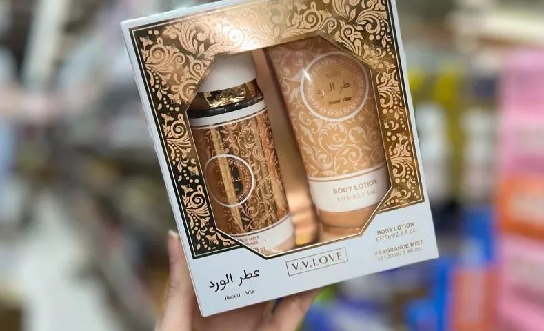 kit perfume + creme hidratante inspiração arabe  - Foto 4