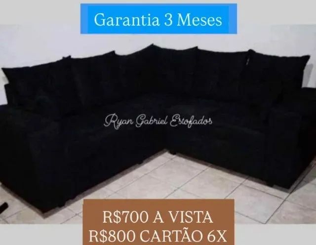 Promoção Sofá em L de Fábrica - Foto 3