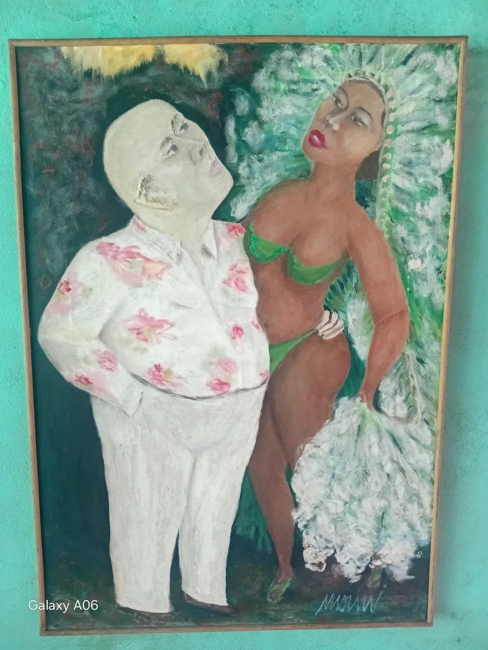 Quadro antigo pintura  - Foto 3