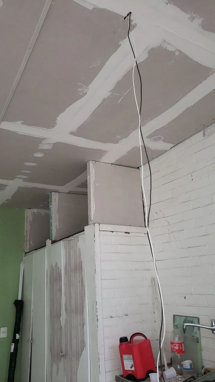 Rebaixamento em drywall 
