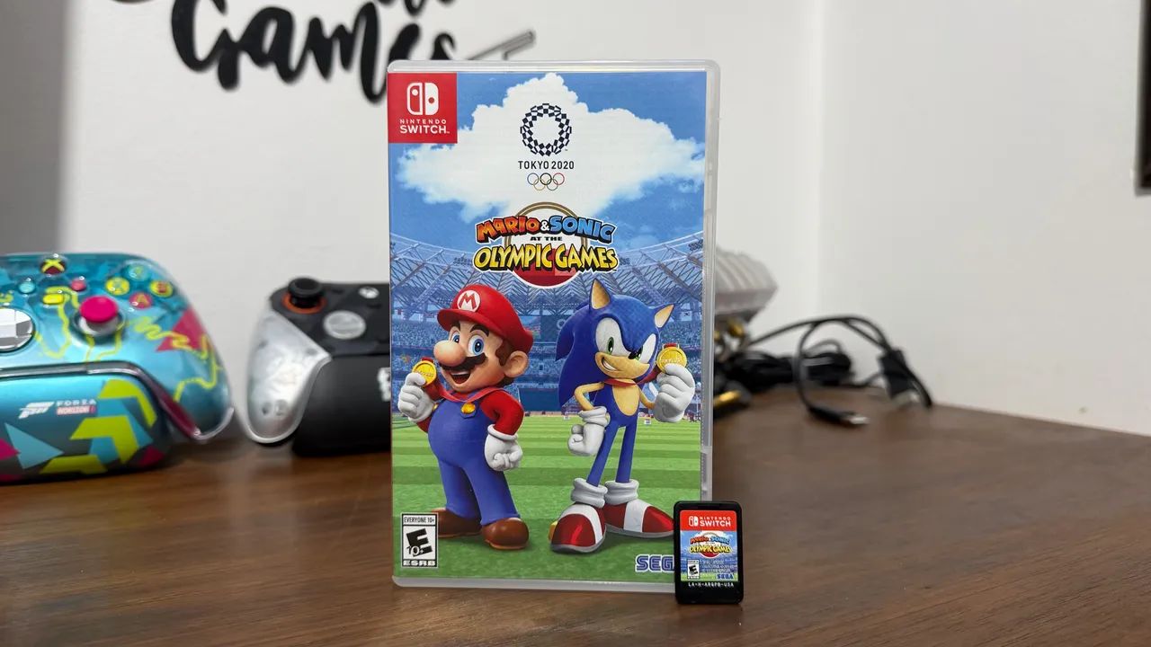 Mário Sonic Olympic Games Nintendo Switch 