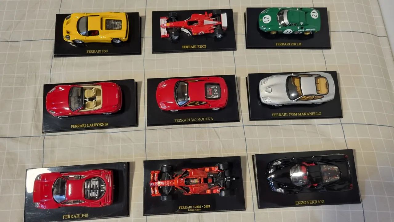 Ferrari coleção com 9 modelos - Foto 5