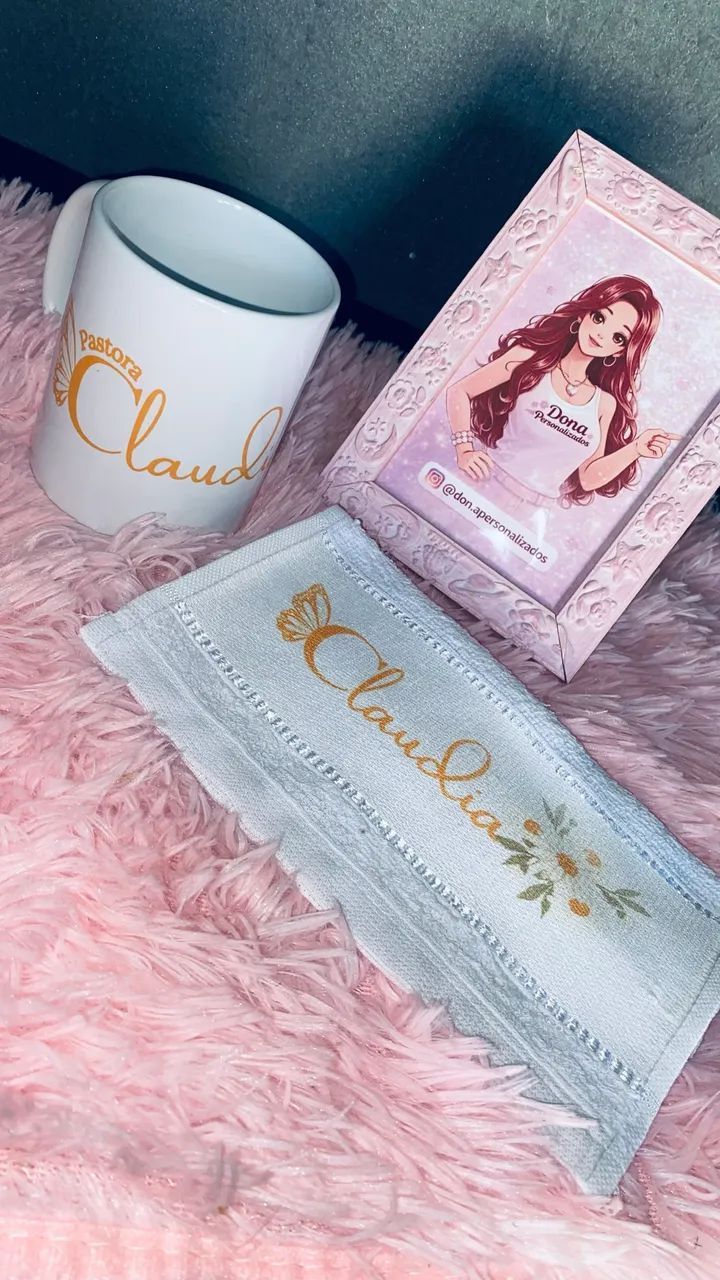Kit presente caneca + toalha personalizada  - Foto 4