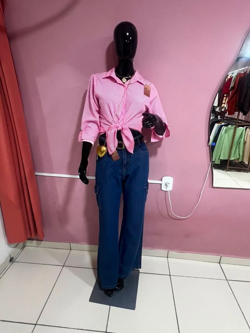 Roupa disponível 