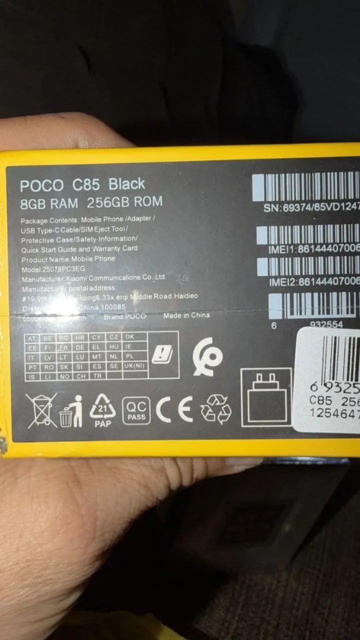 POCO C85 4G - O Smartphone Perfeito para o Seu Dia a Dia! - Foto 3