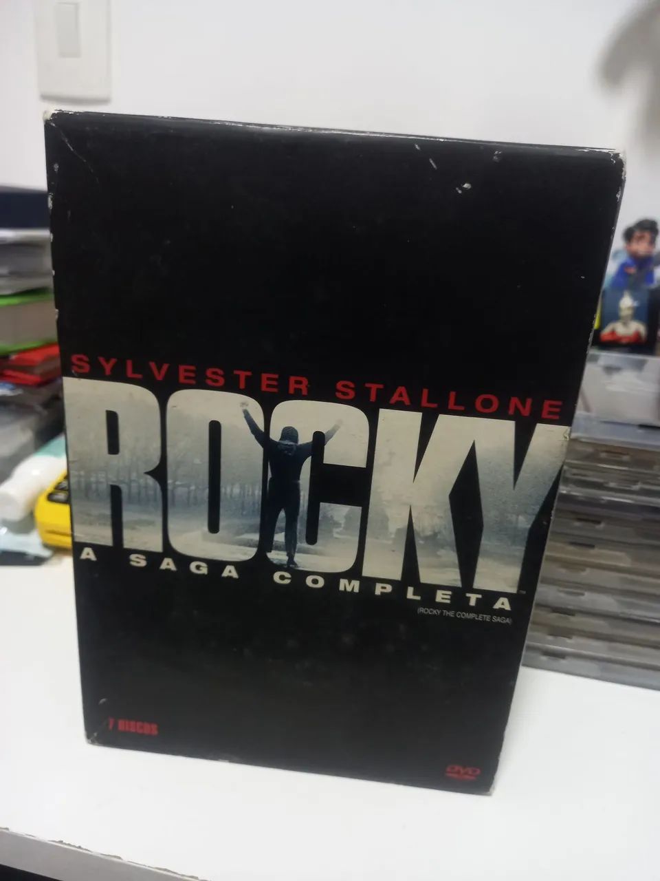 BOX DVD ROCKY A SAGA COMPLETA 