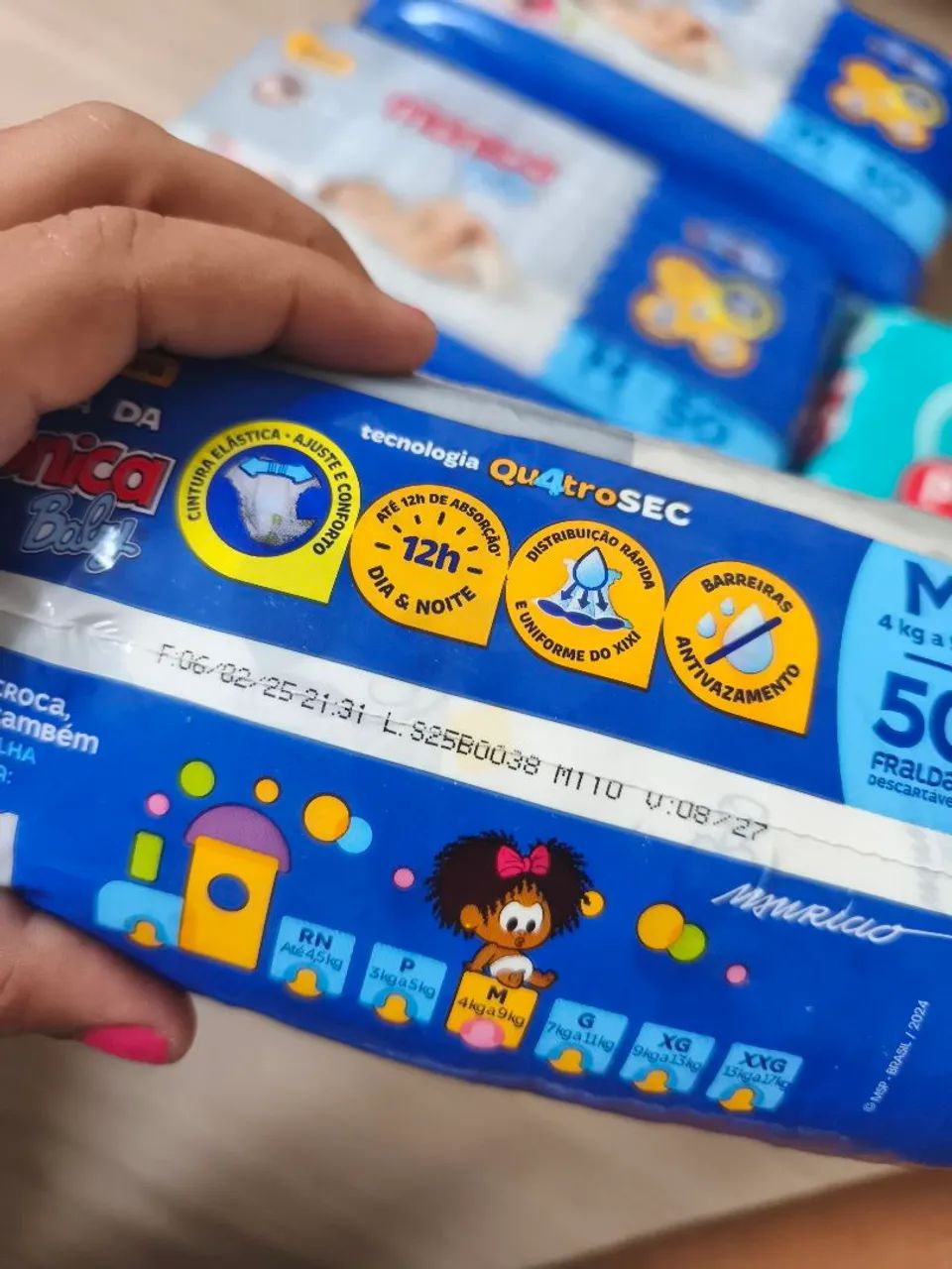 VENDO ESSE KIT DE FRALDS - Foto 2