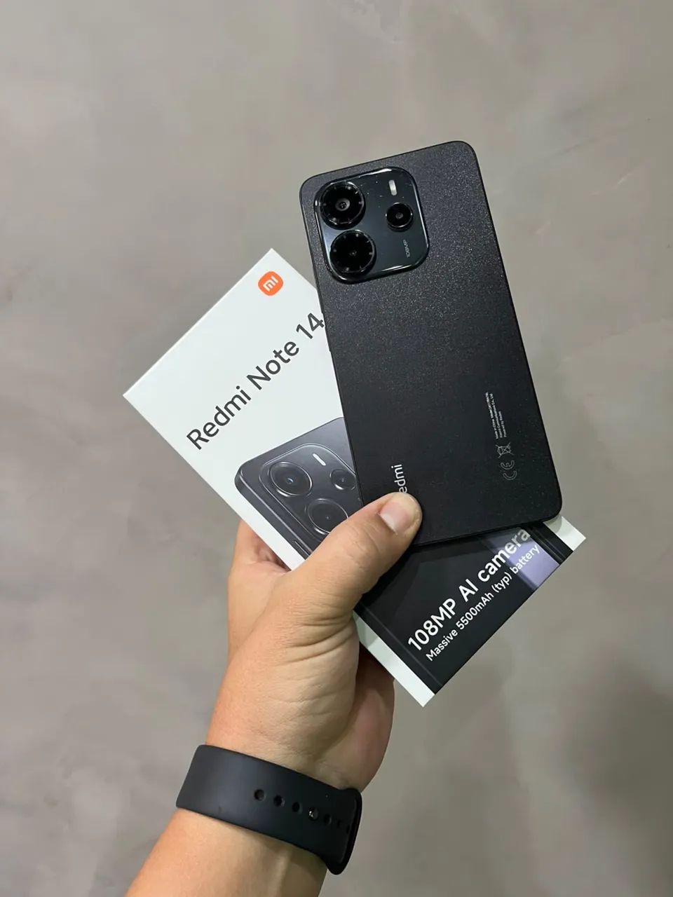 Xiaomi redmi note 14 256gb na caixa - a melhor loja é aqui 