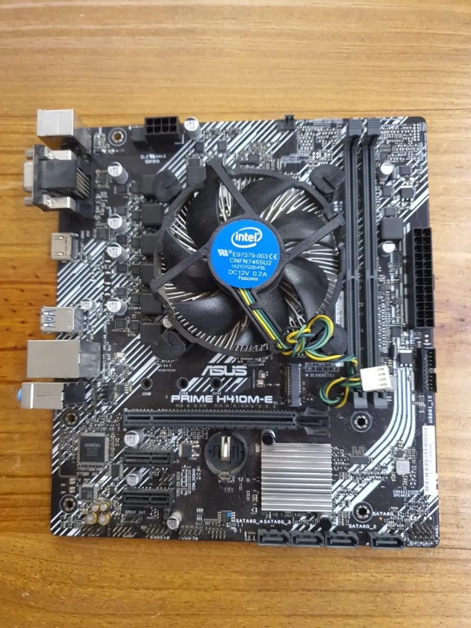 Kit Core i3-10100f + Placa-Mãe Asus Prime H410M-E  - Foto 4