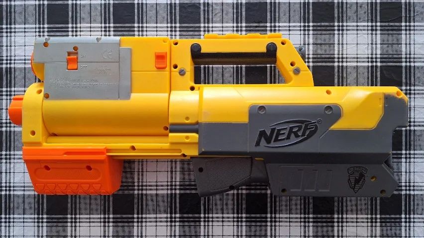 バックリップNuth'N Nyce Out The Gate 2002 Nerf N-strike Deploy Cs-6 Hasbro Original Com Acessórios