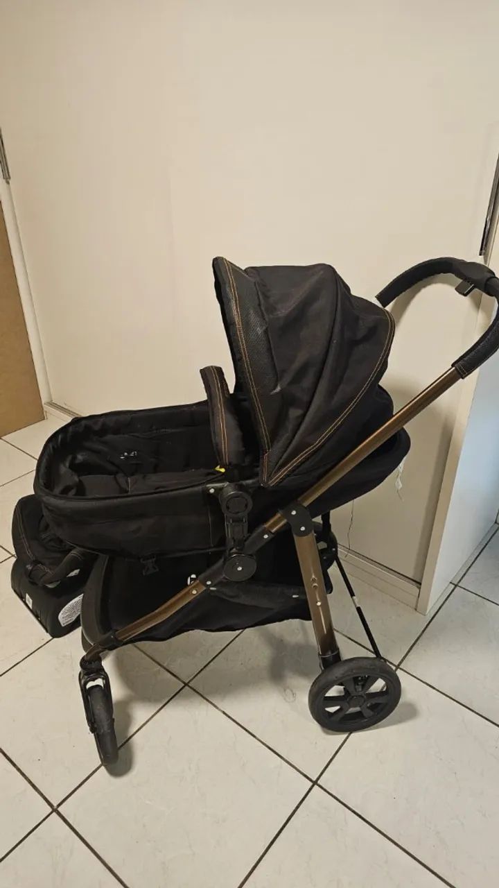 Carrinho de bebê & bebê conforto - Foto 4