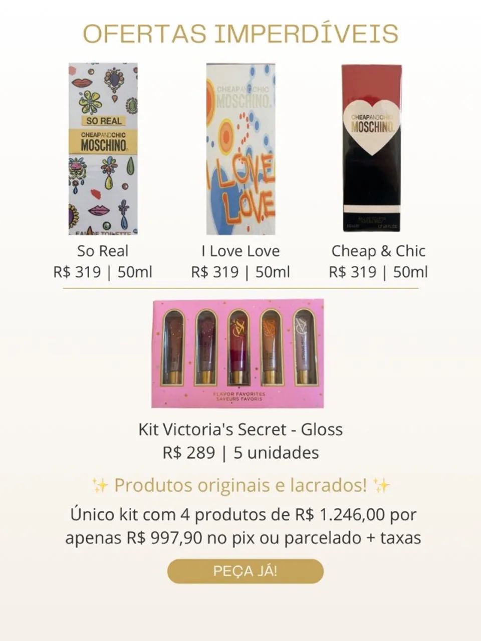 Perfumes importados