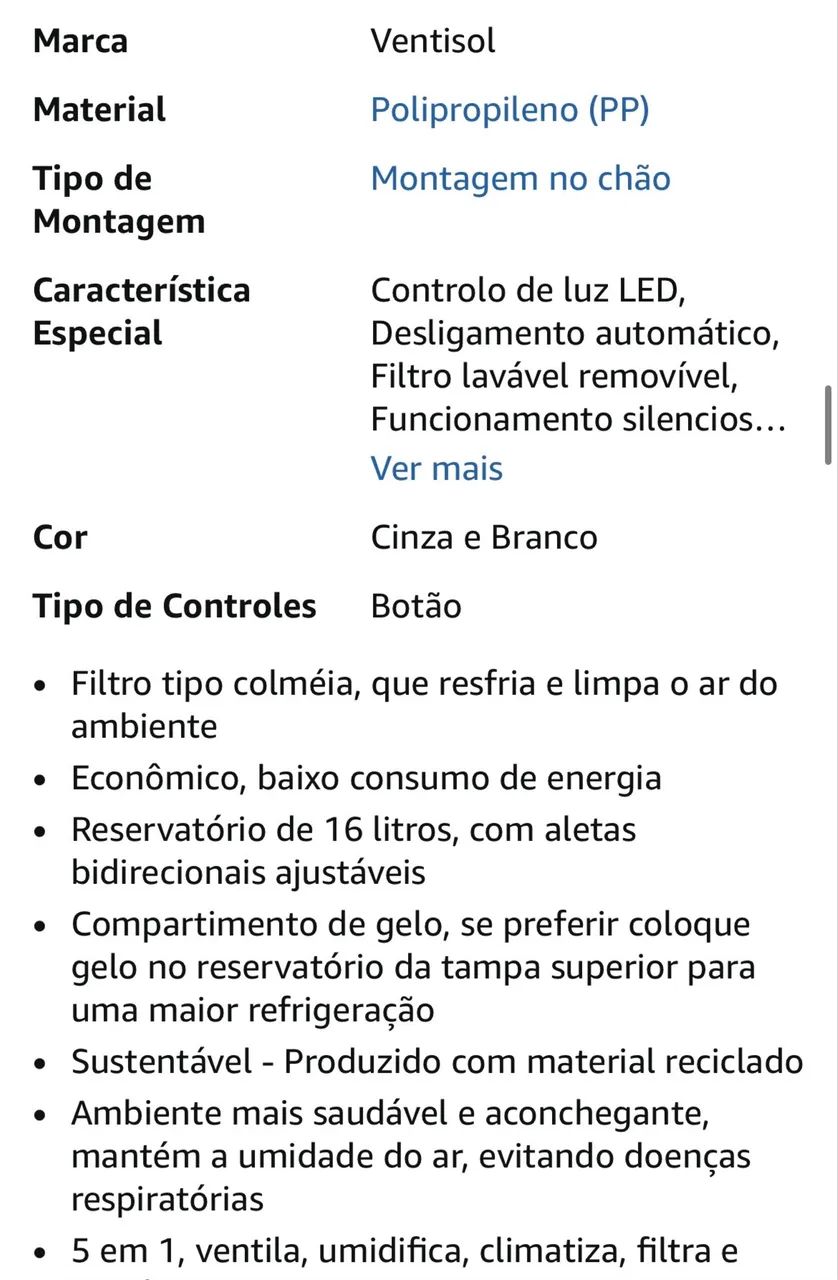 CLIMATIZADOR 16 litros - Foto 5