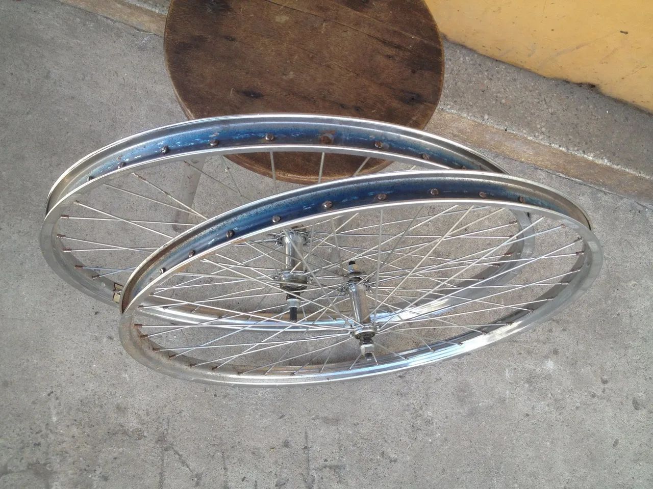 Rodas Montadas Bicicleta Aro 26 Antigus 