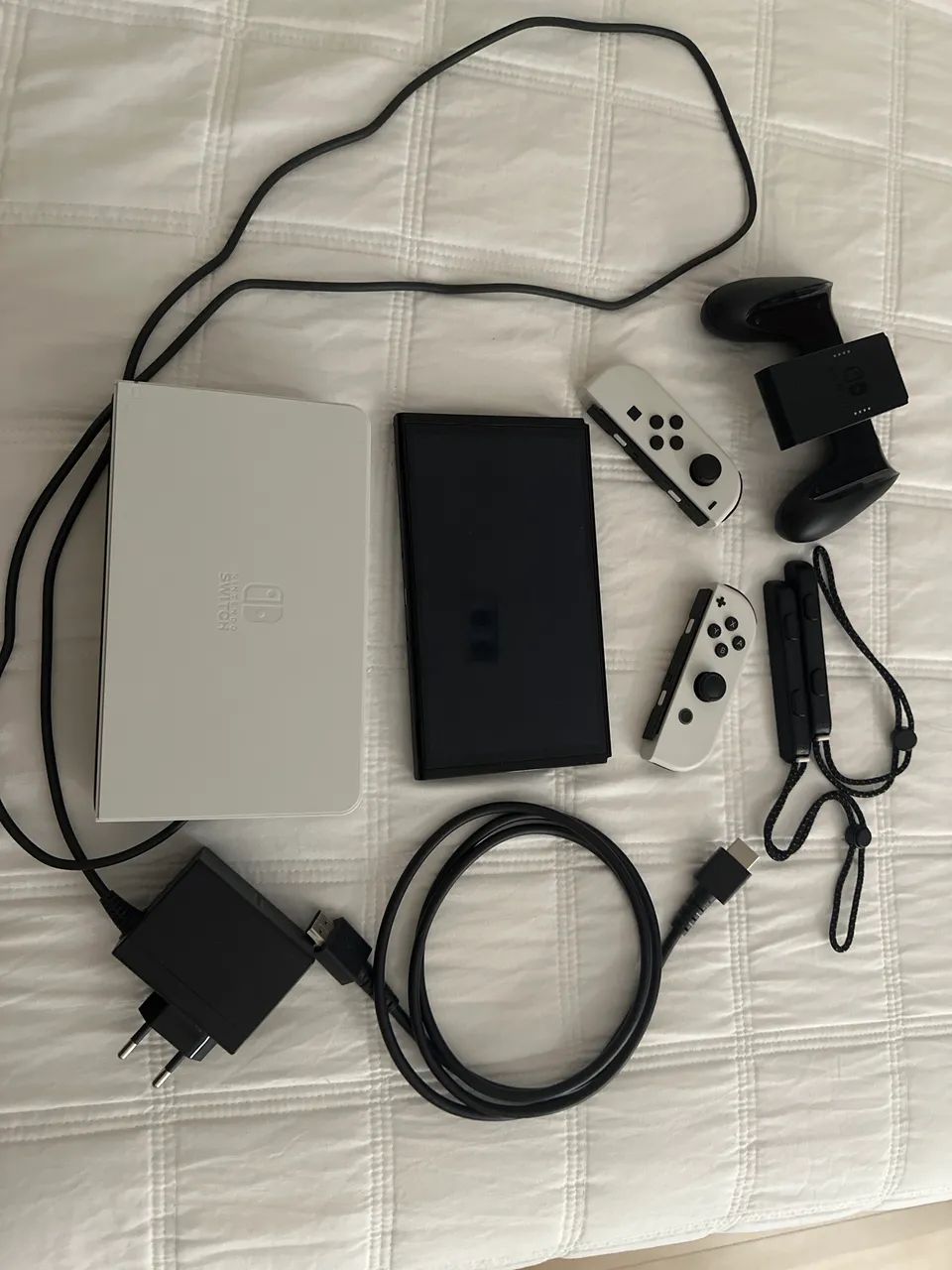 Nintendo switch OLED Joy-con branco  - Foto 2