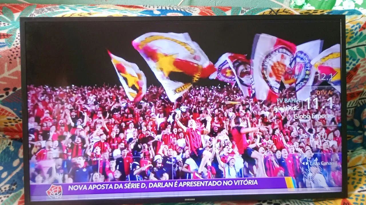 TV.  Smart.  Samsung.  43.  Semi.  Nova.  Funcionando.  Leia.  - Foto 5