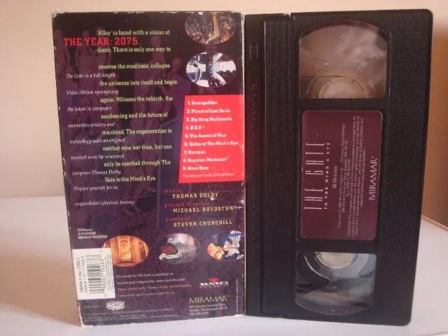 fita vhs the gate to the minds eye(importada) - Foto 2