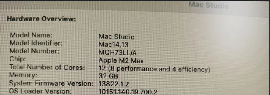 Apple Mac Studio M2 Max 32 GB RAM 512GB - Impecável - Foto 4