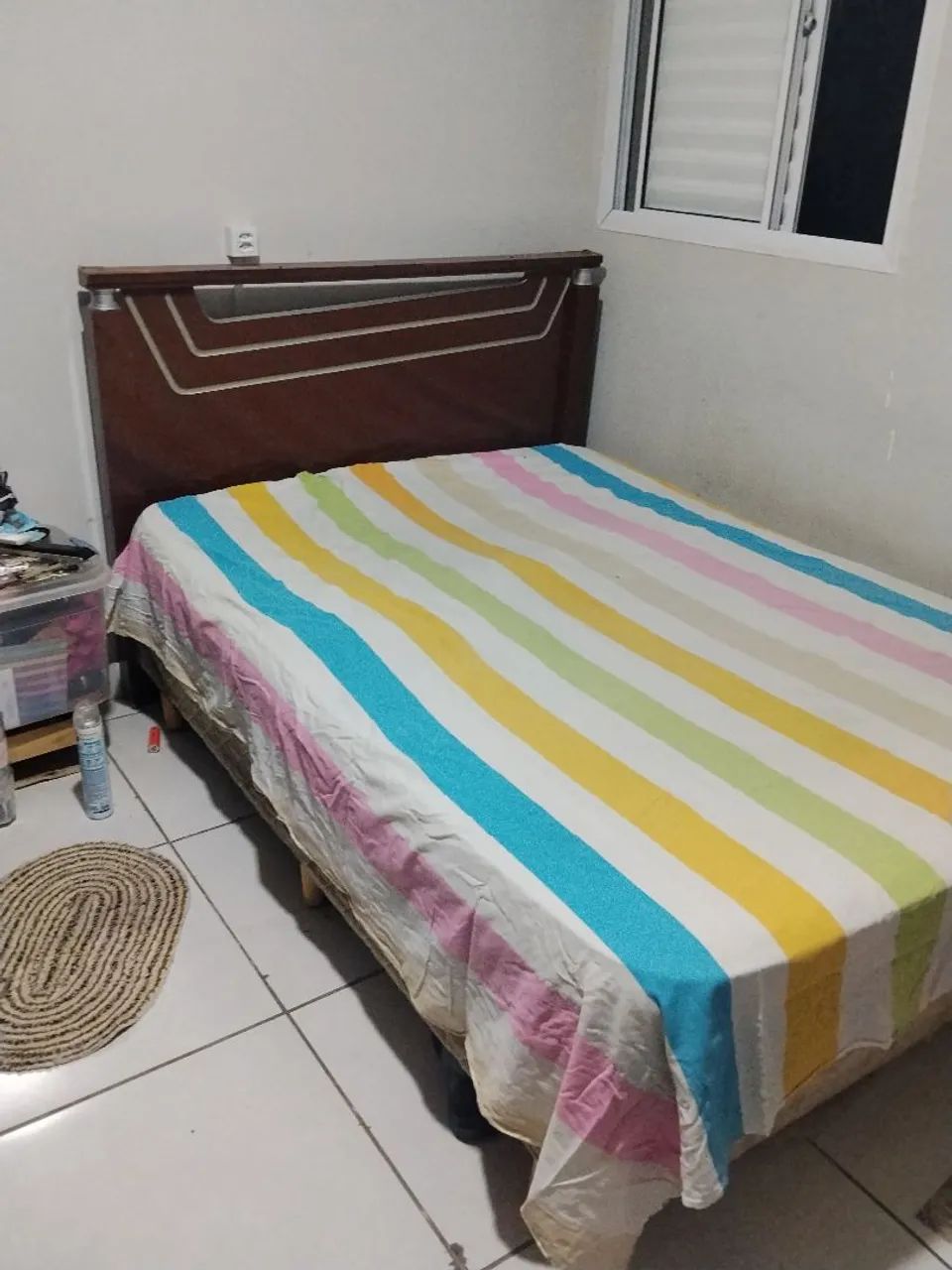 Cama casal queen size (usado) - Foto 2