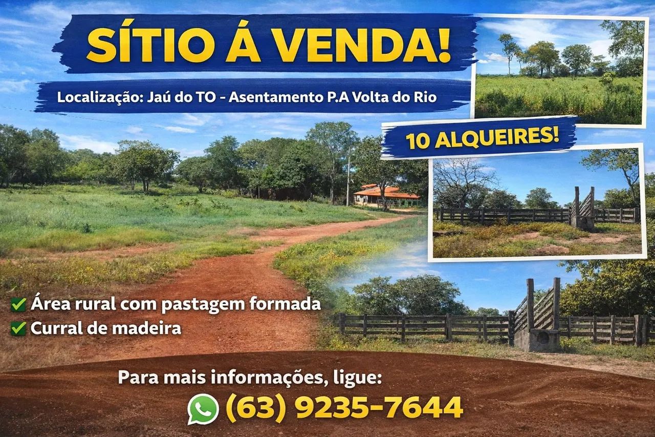 Sítio à Venda - Ótima Oportunidade!