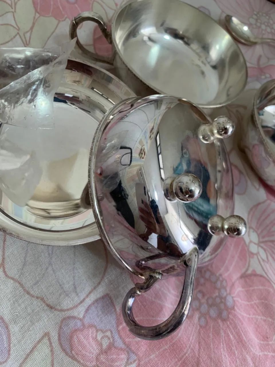 Conjunto de sobremesa Prata  - Foto 2
